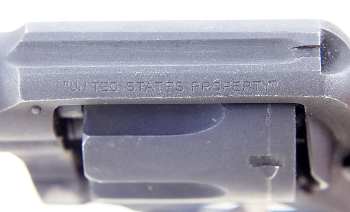 Though Smith & Wesson owed the British a refund for a failed 9mm carbine project and the British took the BSRs as reimbursement, the U.S. Government still required that BSRs be stamped as Lend-Lease materiel.